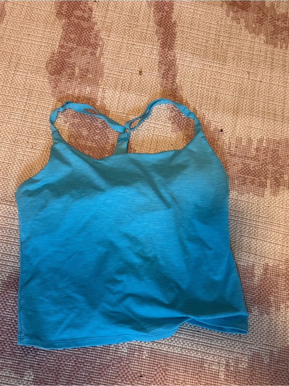 Outdoor Voices TechSweat Move Free Tank Blue Medium